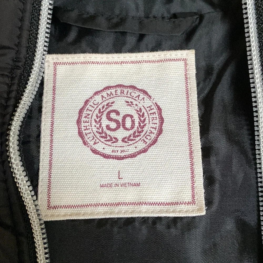 SO Black Vest Size L - Picture 3 of 4